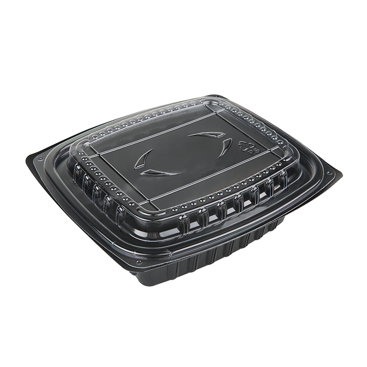 Sunshine Supply Company has food containers including this anti-fog 24 ounce single compartment rectangular container.