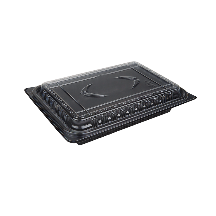 Sunshine Supply in Chicago stocks 24 ounce 1 compartment rectangular anti-fog food containers for restaurants and businesses.