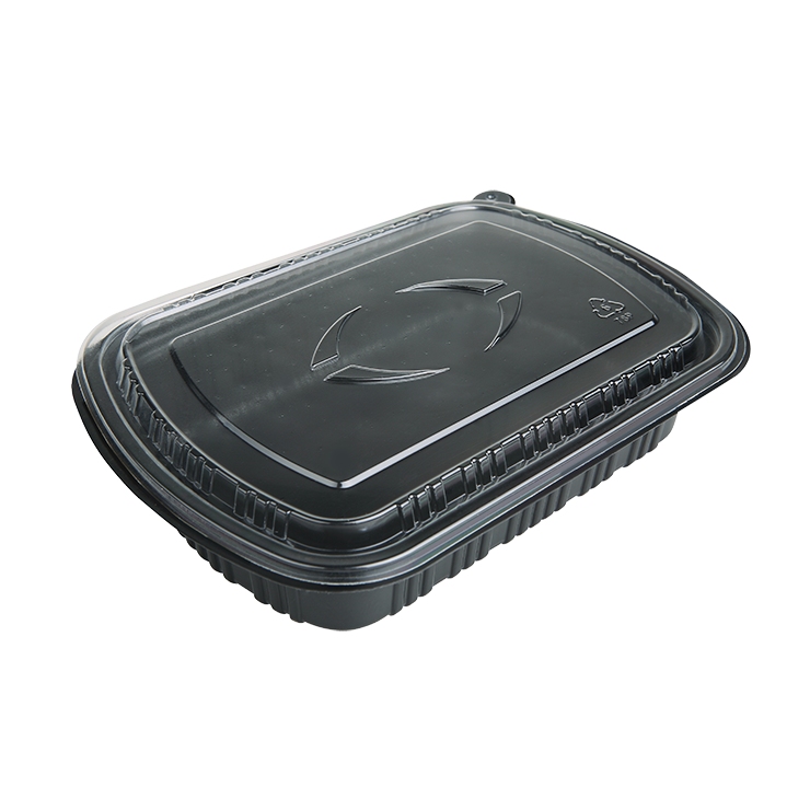 Purchase 35 ounce one compartment rectangular anti-fog food containers from Sunshine Supply Company.