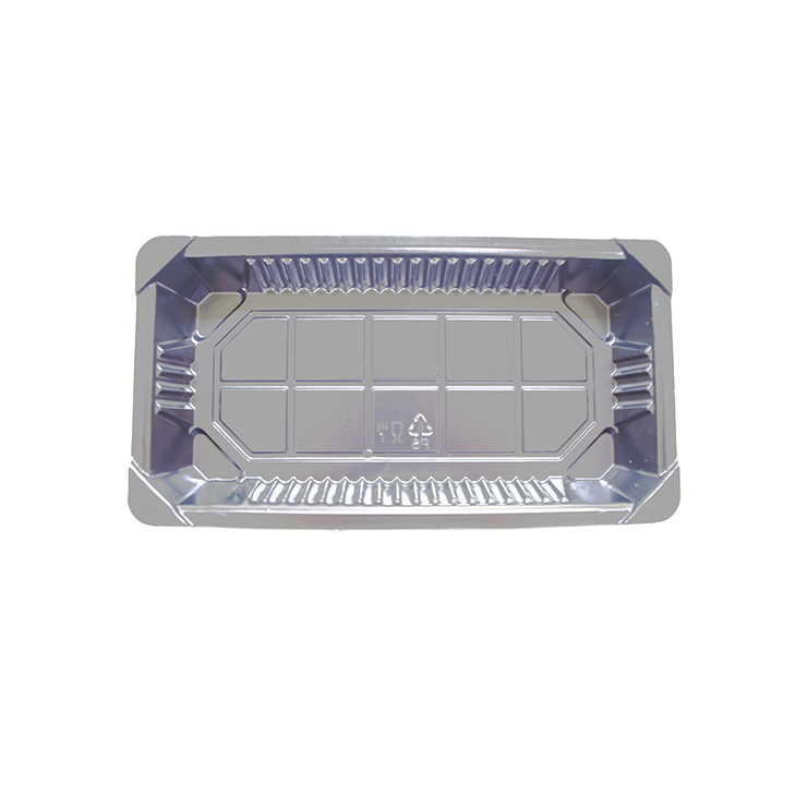 Food containers available from Sunshine Supply Company include this extra small sushi tray with dome lid.