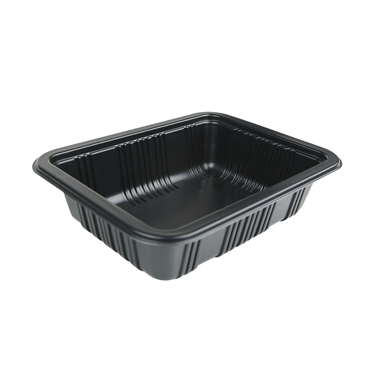 Provide takeout food using this Sunshine Supply 40 ounce one compartment film-sealed food container.